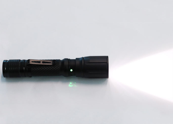 Aluminium Navulbare Tactische LEIDEN Flitslichtip67 5W 300Lm Navulbaar Flitslicht met USB-poort